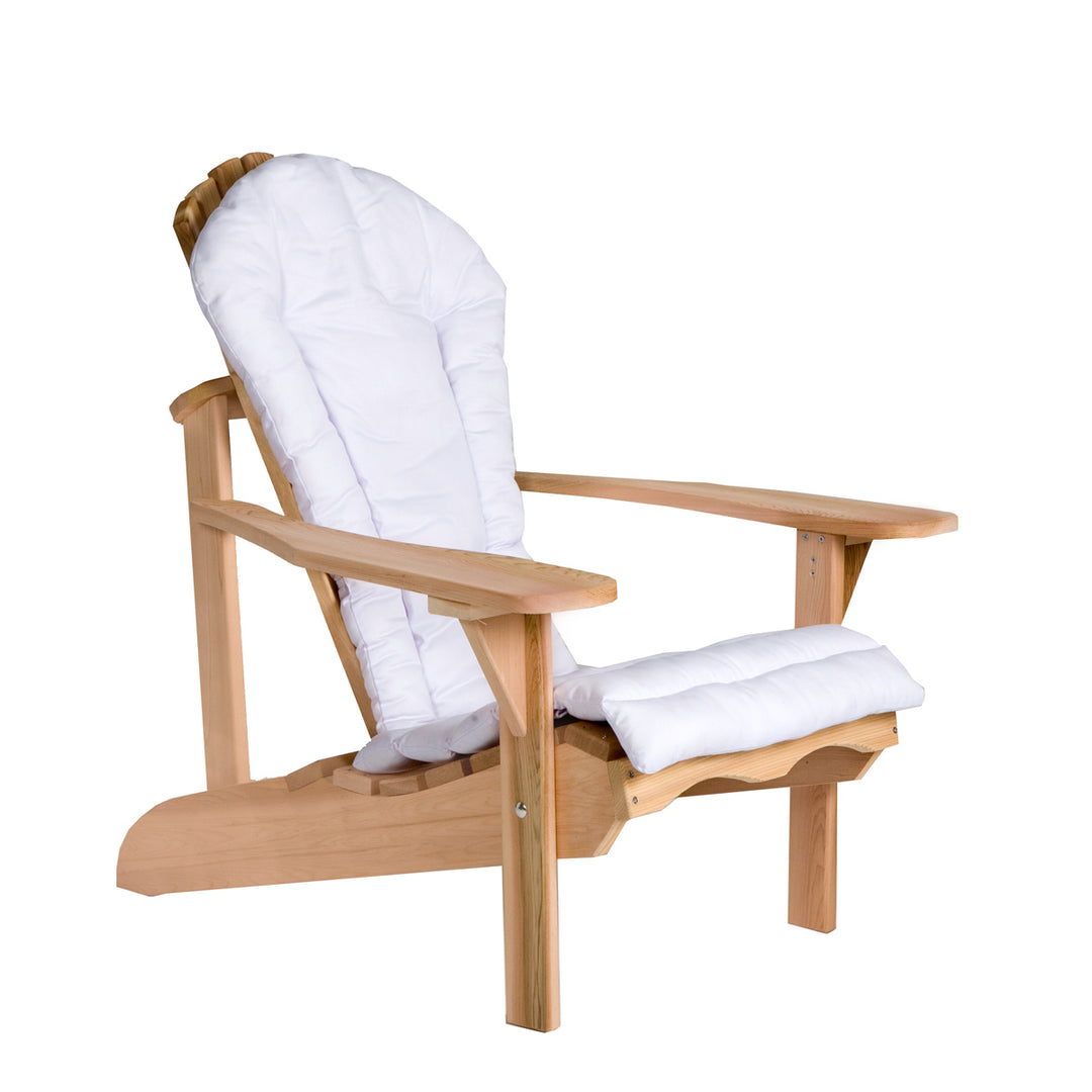 White Adirondack Chair Cushion CC21-W