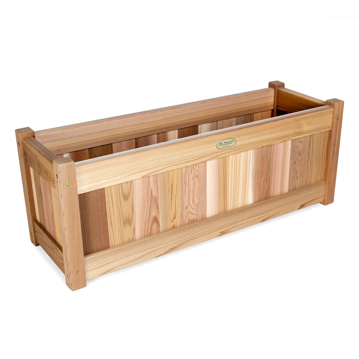 cedar hanging planter box All Things Cedar 32-Inch Planter Box