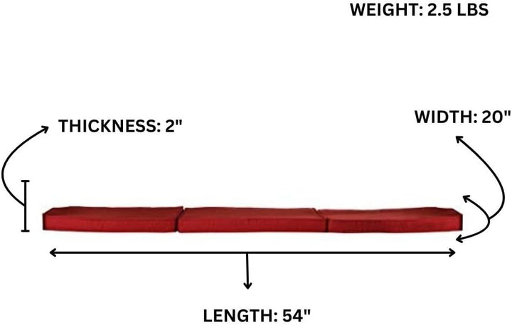 Swing Replacement Red Cushions