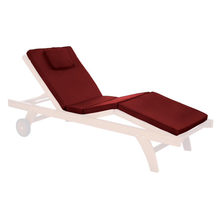 Red Chaise Lounger Cushion TC70-R