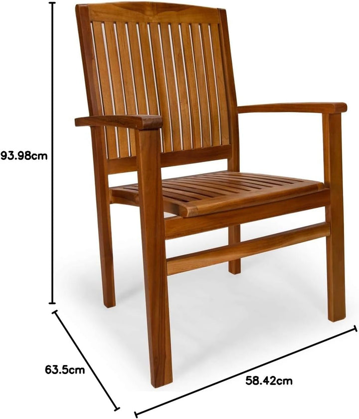 Teak Stacking Chair TD24