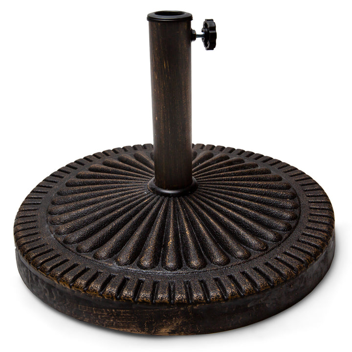 all things cedar patio umbrella stand