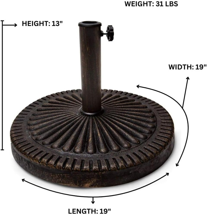 Resin Coated Iron Umbrella Stand UB14