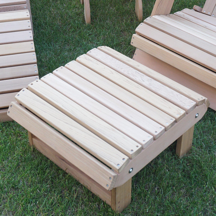 adirondack chair with ottoman
