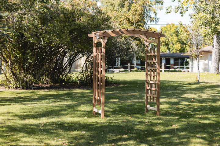 6-Ft Cedar Garden Arbor