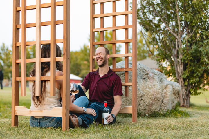 6-Ft Cedar Garden Arbor