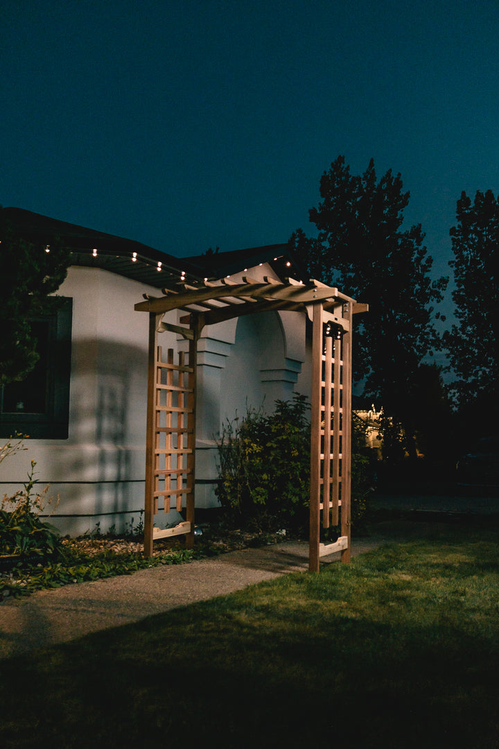 6-Ft Cedar Garden Arbor