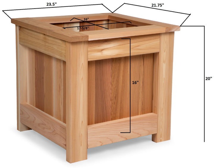 2-Ft Cedar Planter Box