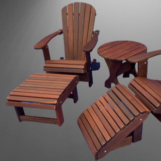 Noblewood 2-Position Ottoman
