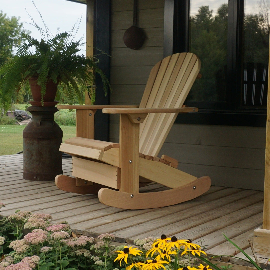 Lakeside Rocking Adirondack Chair
