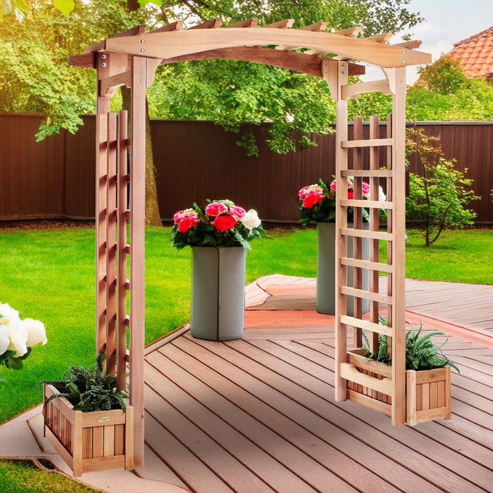 Pagoda Arbor Planter Box Set PA96-Set