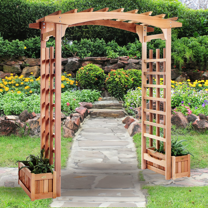 Pagoda Arbor Planter Box Set PA96-Set