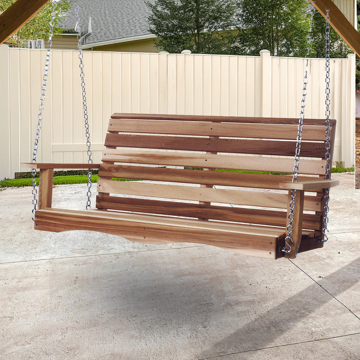 4-Ft Cedar Porch Swing