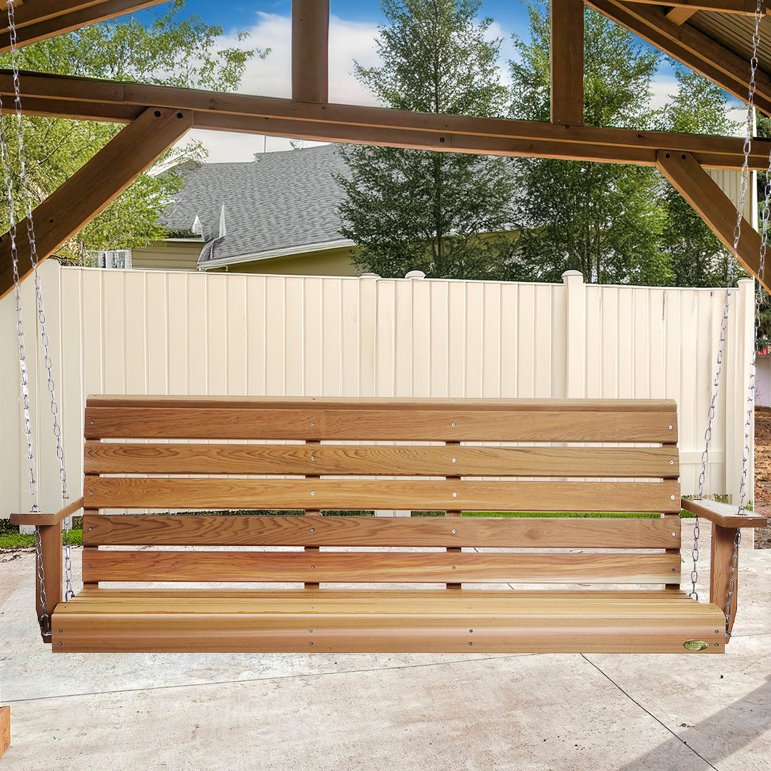 6-Ft Cedar Porch Swing