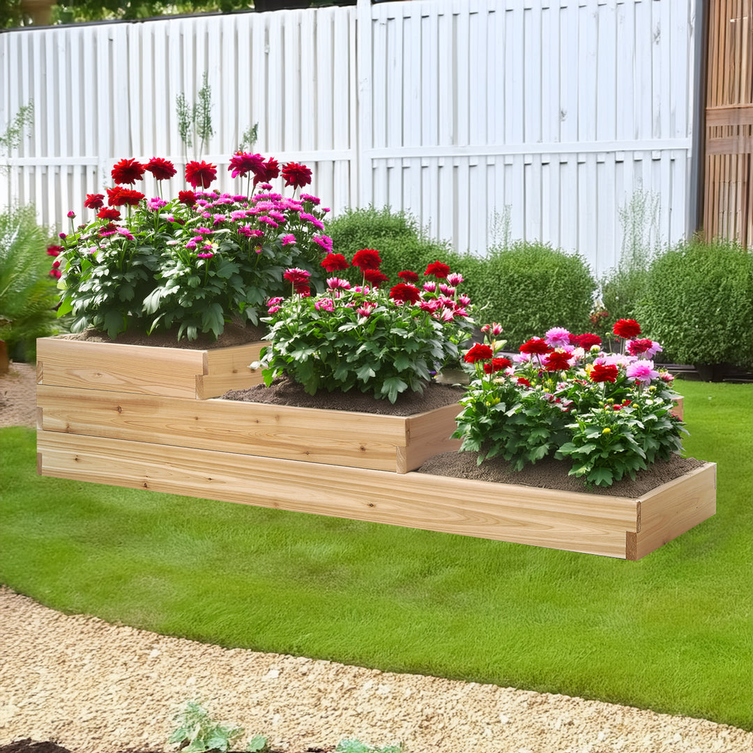 3-Step Tiered Garden Box RGT15