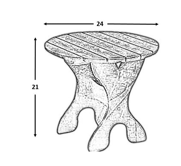 Summit Round Side Table