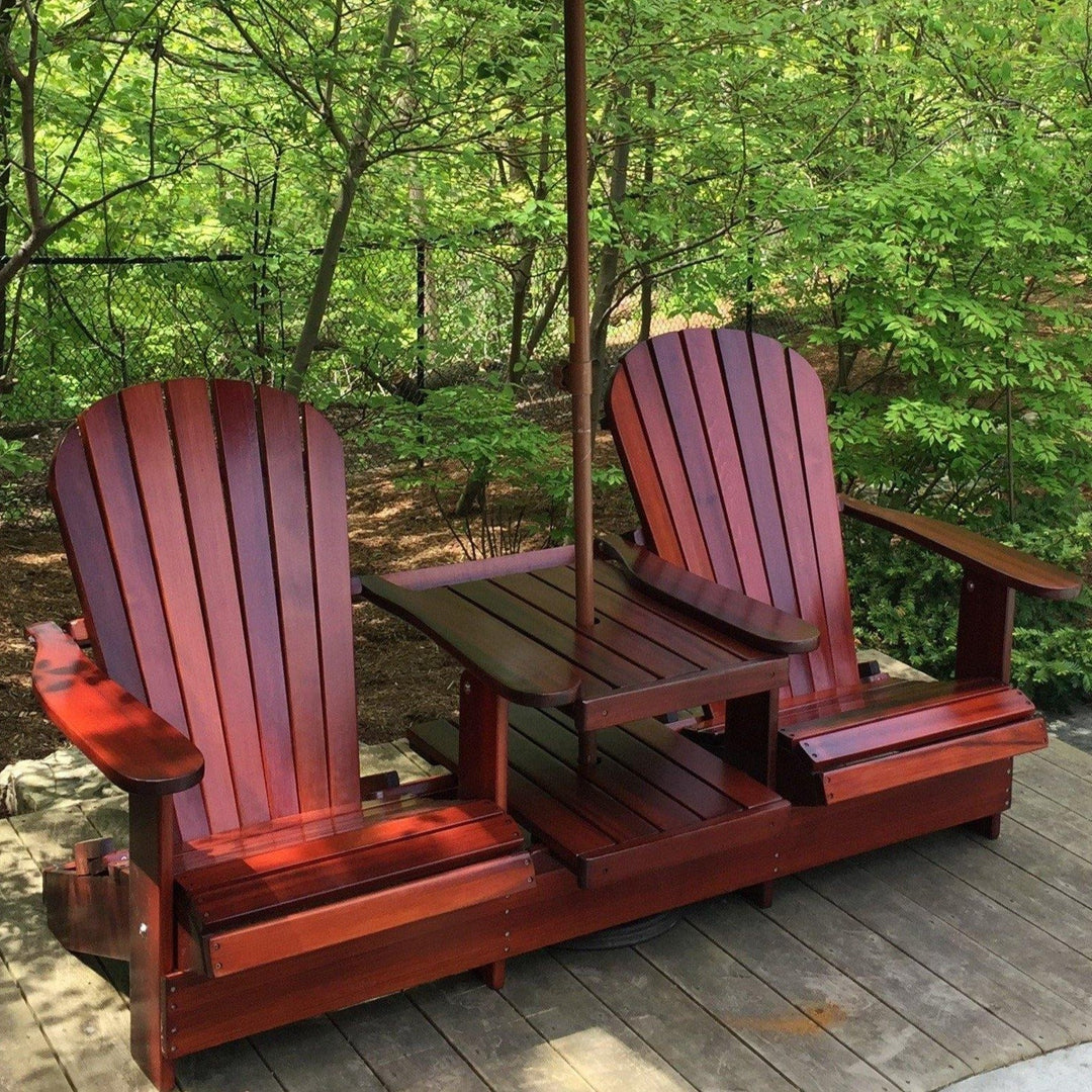 Noblewood Double Adirondack Chair