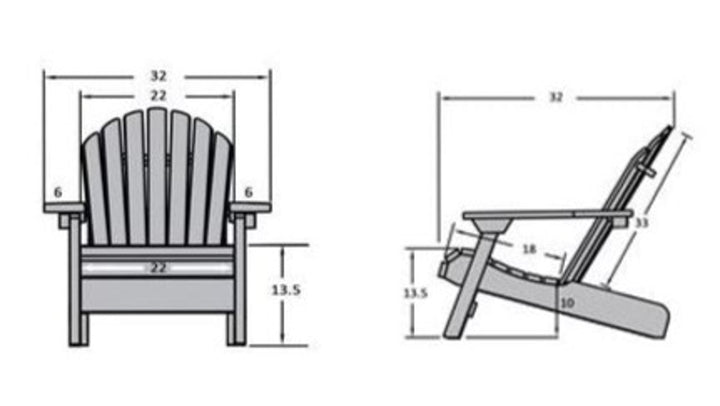 Noblewood Adirondack Chair