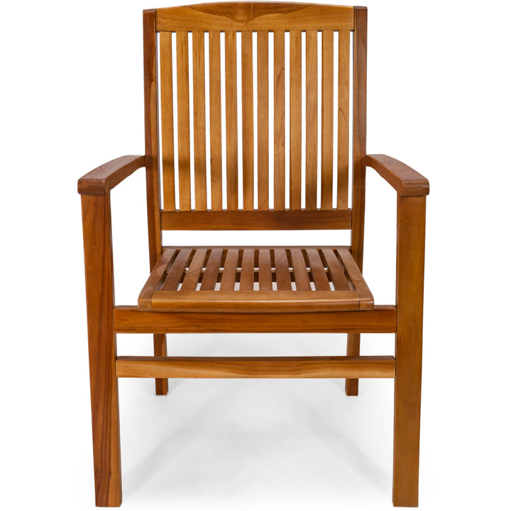 teak wooden arm chair