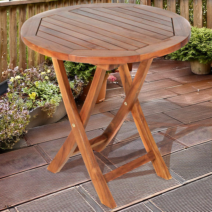 Teak Bistro Table TS26