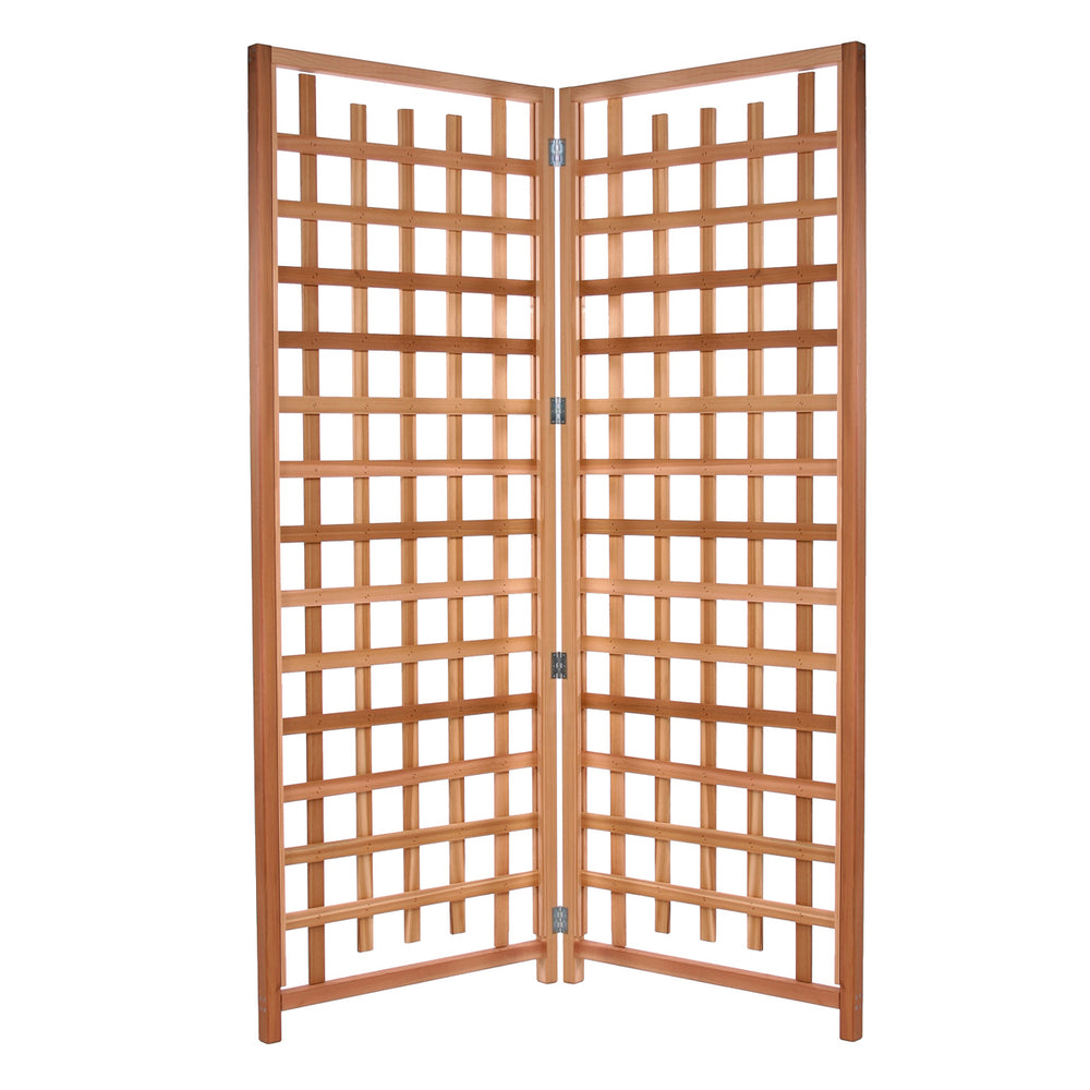 trellis 2 set folding wood panel 