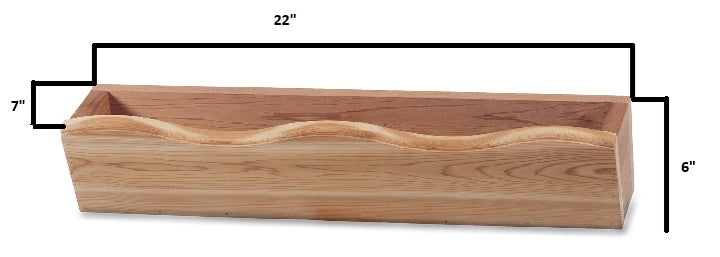Window Cedar Planter Box WB20