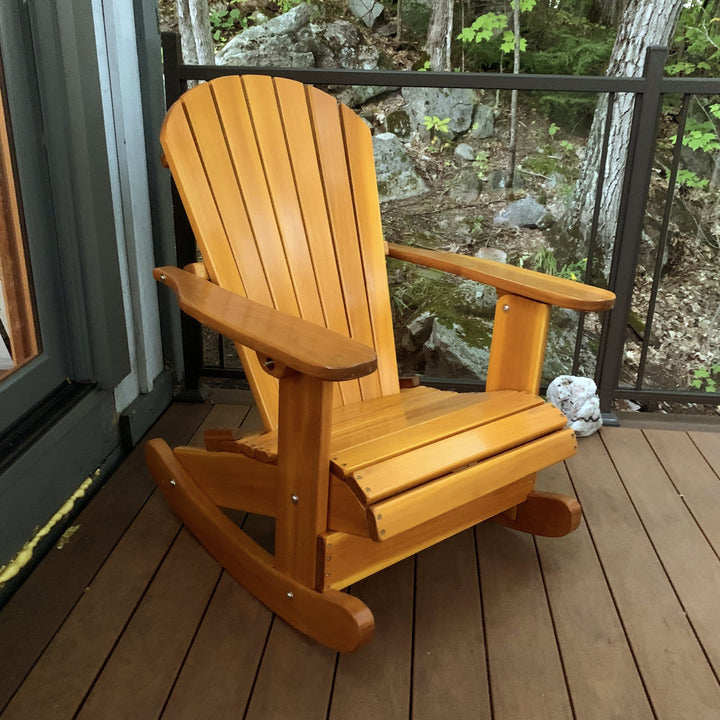 Lakeside Rocking Adirondack Chair