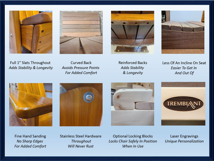 Noblewood Double Adirondack Chair